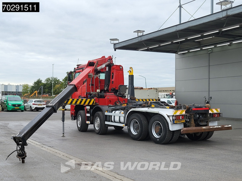 Mercedes-Benz Arocs 4145 8X4 NL-Truck HMF 2243 Z Crane Hyva 26-51-S Steelsuspension Big-Axle Automatic Euro 6 - Hook lift truck, Crane truck: picture 5 Mercedes-Benz Arocs 4145 8X4 NL-Truck HMF 2243 Z Crane Hyva 26-51-S Steelsuspension Big-Axle Automatic Euro 6 - Hook lift truck, Crane truck: picture 5