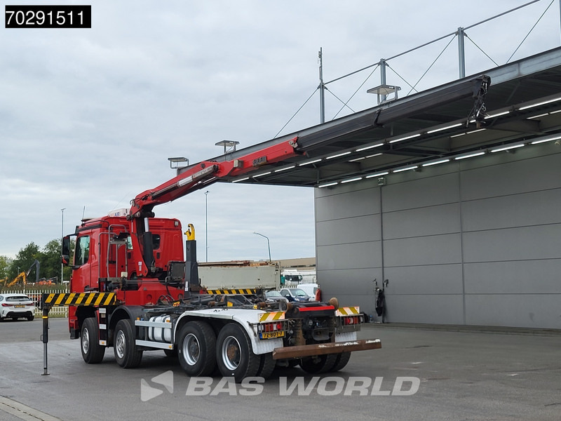 Mercedes-Benz Arocs 4145 8X4 NL-Truck HMF 2243 Z Crane Hyva 26-51-S Steelsuspension Big-Axle Automatic Euro 6 - Hook lift truck, Crane truck: picture 2 Mercedes-Benz Arocs 4145 8X4 NL-Truck HMF 2243 Z Crane Hyva 26-51-S Steelsuspension Big-Axle Automatic Euro 6 - Hook lift truck, Crane truck: picture 2
