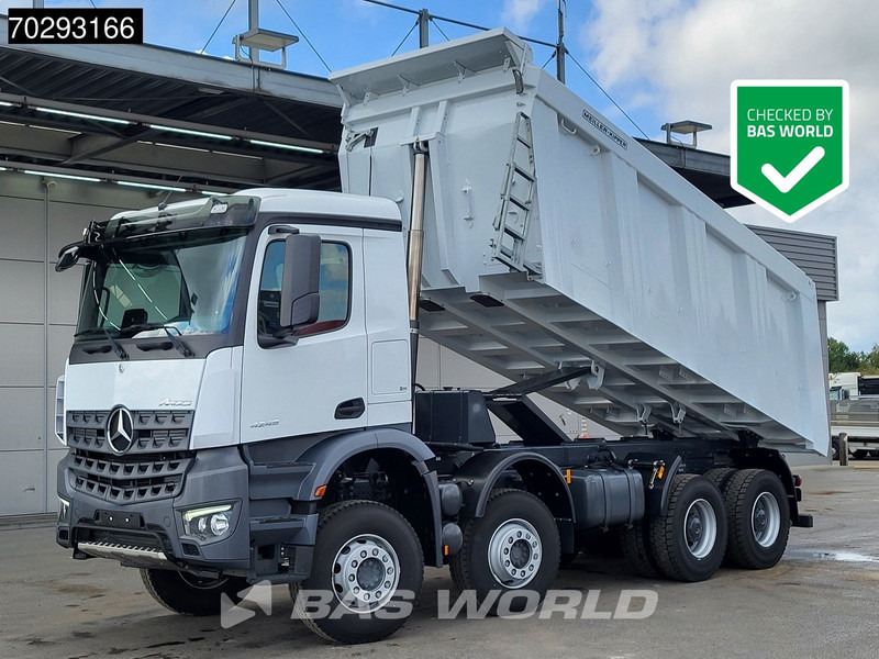 Mercedes-Benz Arocs 4245 8X4 New! 22m3 Meiller Kipper Big-Axle Steelsuspension Manual Euro 3 - Tipper: picture 1 Mercedes-Benz Arocs 4245 8X4 New! 22m3 Meiller Kipper Big-Axle Steelsuspension Manual Euro 3 - Tipper: picture 1