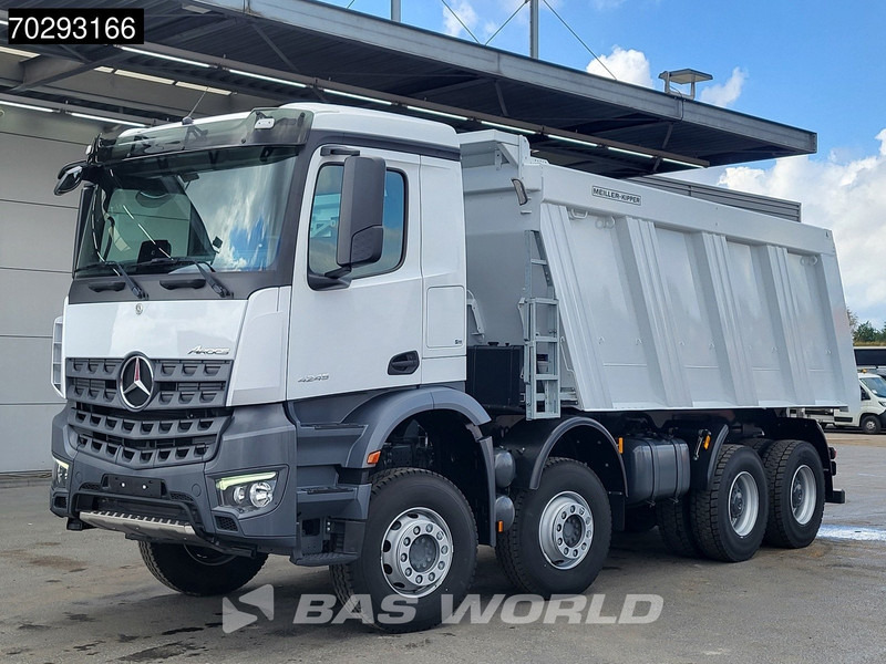 Mercedes-Benz Arocs 4245 8X4 New! 22m3 Meiller Kipper Big-Axle Steelsuspension Manual Euro 3 - Tipper: picture 5 Mercedes-Benz Arocs 4245 8X4 New! 22m3 Meiller Kipper Big-Axle Steelsuspension Manual Euro 3 - Tipper: picture 5