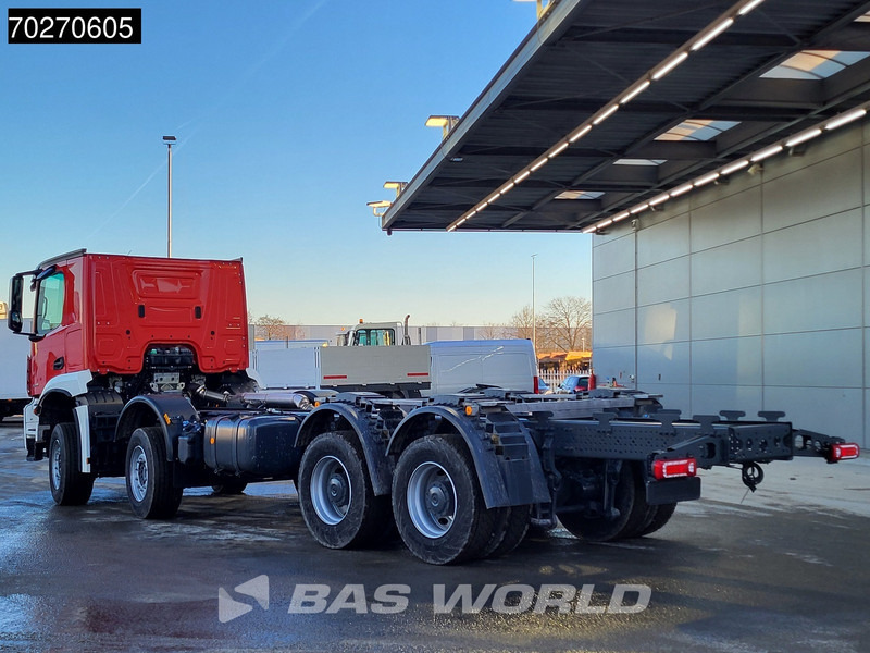 Mercedes-Benz Arocs 4843 8X4 NEW chassis RHD! Steel suspension Automatic Euro 6 - Cab chassis truck: picture 2 Mercedes-Benz Arocs 4843 8X4 NEW chassis RHD! Steel suspension Automatic Euro 6 - Cab chassis truck: picture 2