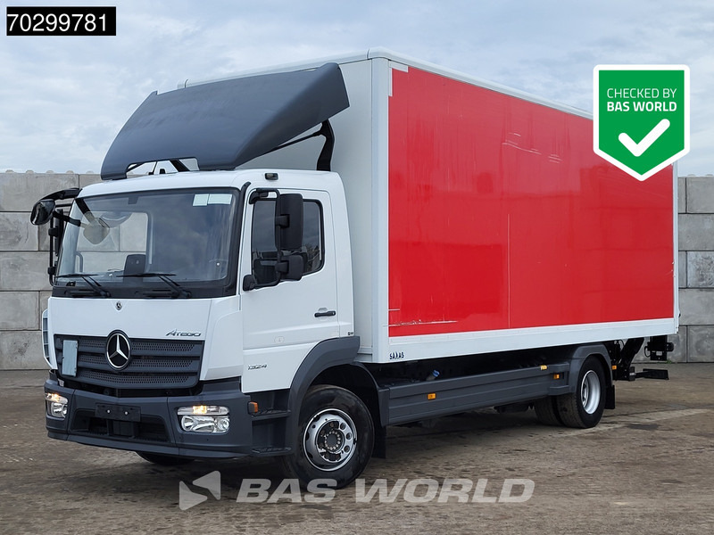 Mercedes-Benz Atego 1324 4X2 6 Cylinder 12t Automatic Tailgate Euro 6 - Box truck: picture 1 Mercedes-Benz Atego 1324 4X2 6 Cylinder 12t Automatic Tailgate Euro 6 - Box truck: picture 1