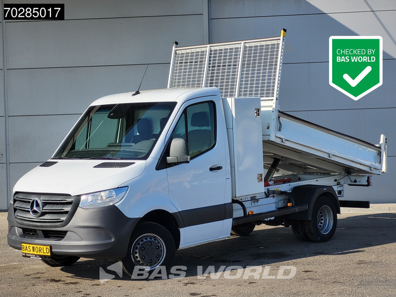 Mercedes-Benz Sprinter 514 CDI Open Laadbak met Kist Dubbellucht 3,5t Trekhaak Airco Euro6 Pritsche Pickup Open Box 2m3 A/C Towbar - Flatbed van: picture 1 Mercedes-Benz Sprinter 514 CDI Open Laadbak met Kist Dubbellucht 3,5t Trekhaak Airco Euro6 Pritsche Pickup Open Box 2m3 A/C Towbar - Flatbed van: picture 1