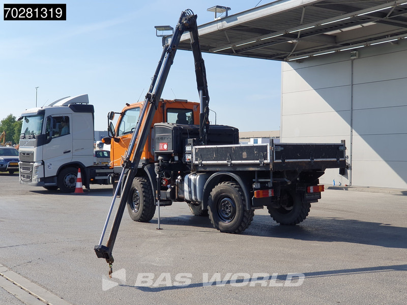 Dropside/ Flatbed truck, Crane truck Mercedes-Benz U20 4X4 Hiab 022D-3 HIDUO Kran Crane Hydraulic Euro 5: picture 6