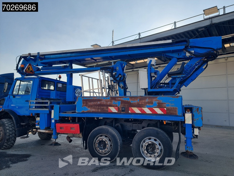 Mercedes-Benz Unimog 6X6 Unimog Engin EGI TP 226 hubarbeitsbühne Manual Euro 2 - Crane truck: picture 3 Mercedes-Benz Unimog 6X6 Unimog Engin EGI TP 226 hubarbeitsbühne Manual Euro 2 - Crane truck: picture 3