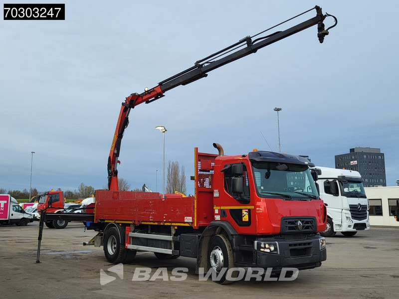 Renault C 280 4X2 Palfinger PK12.501 SLD Crane Kran Automatic Airco Euro 6 - Dropside/ Flatbed truck, Crane truck: picture 3 Renault C 280 4X2 Palfinger PK12.501 SLD Crane Kran Automatic Airco Euro 6 - Dropside/ Flatbed truck, Crane truck: picture 3