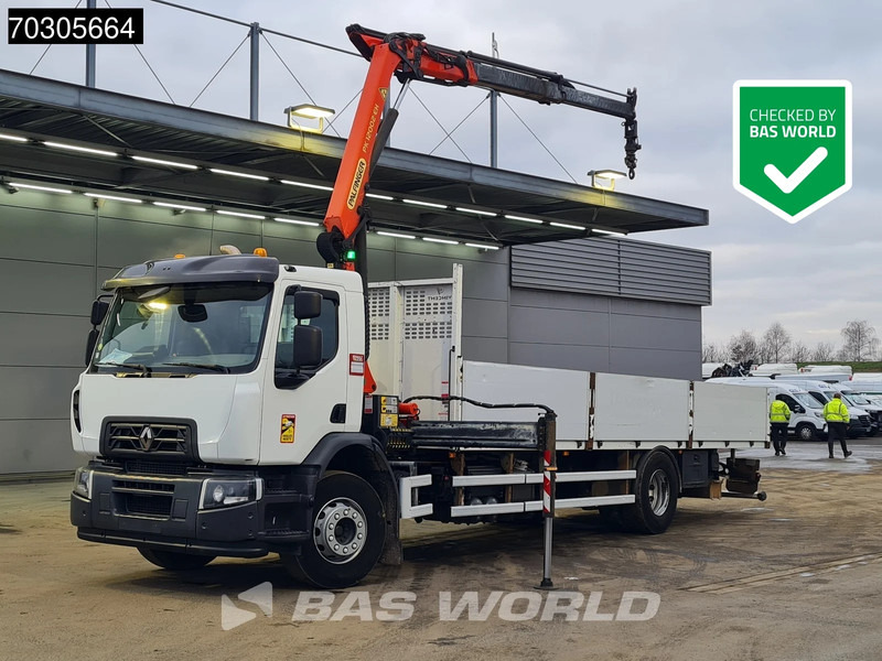 Renault C 280 4X2 Palfinger PK12002 - EH Crane Kran Rotator Automatic Euro 6 - Dropside/ Flatbed truck, Crane truck: picture 1 Renault C 280 4X2 Palfinger PK12002 - EH Crane Kran Rotator Automatic Euro 6 - Dropside/ Flatbed truck, Crane truck: picture 1