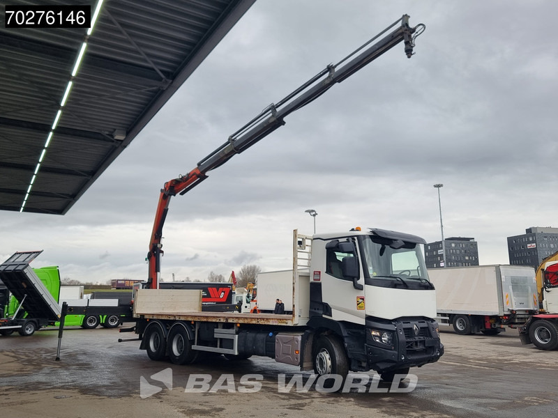 Renault C 380 6X4 Palfinger PK18002-EH C Remote Retarder Euro 6 - Dropside/ Flatbed truck, Crane truck: picture 3 Renault C 380 6X4 Palfinger PK18002-EH C Remote Retarder Euro 6 - Dropside/ Flatbed truck, Crane truck: picture 3