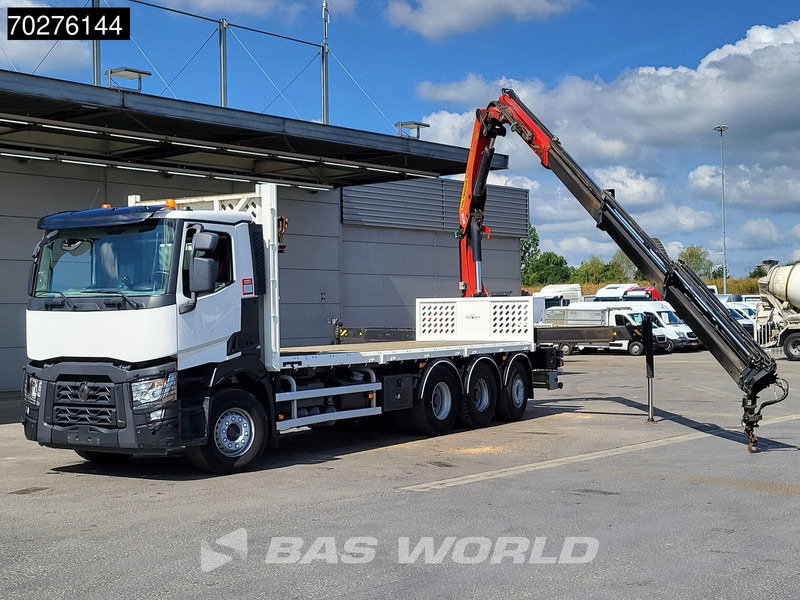 Renault C 380 8X4 Palfinger PK 23001 EH Remote Lift+Lenkachse Euro 6 - Dropside/ Flatbed truck, Crane truck: picture 3 Renault C 380 8X4 Palfinger PK 23001 EH Remote Lift+Lenkachse Euro 6 - Dropside/ Flatbed truck, Crane truck: picture 3