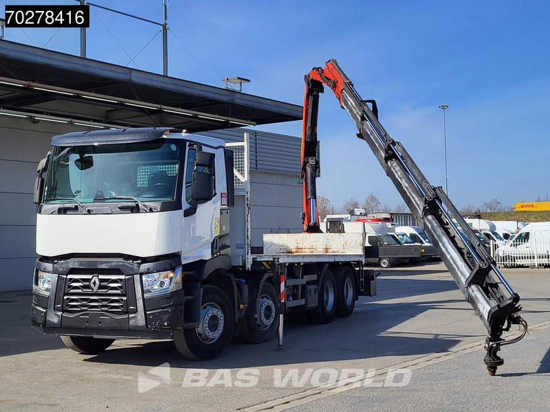 Renault C 430 8X4 Palfinger PK33002EH Euro 6 Big Axle - Dropside/ Flatbed truck, Crane truck: picture 1 Renault C 430 8X4 Palfinger PK33002EH Euro 6 Big Axle - Dropside/ Flatbed truck, Crane truck: picture 1