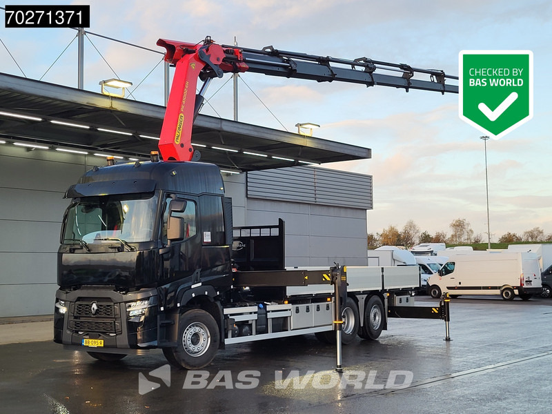 Renault C 480 6X2 NEW! Palfinger PK41002 EH Crane Kran ACC Euro 6 - Dropside/ Flatbed truck, Crane truck: picture 1 Renault C 480 6X2 NEW! Palfinger PK41002 EH Crane Kran ACC Euro 6 - Dropside/ Flatbed truck, Crane truck: picture 1