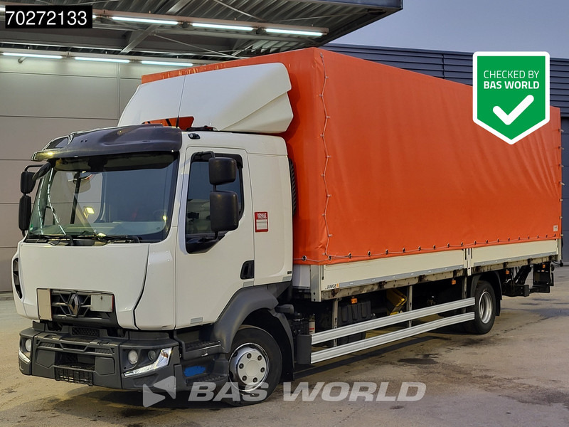 Renault D 240 4X2 12t Ladebordwand ACC Euro 6 - Curtainsider truck: picture 1 Renault D 240 4X2 12t Ladebordwand ACC Euro 6 - Curtainsider truck: picture 1