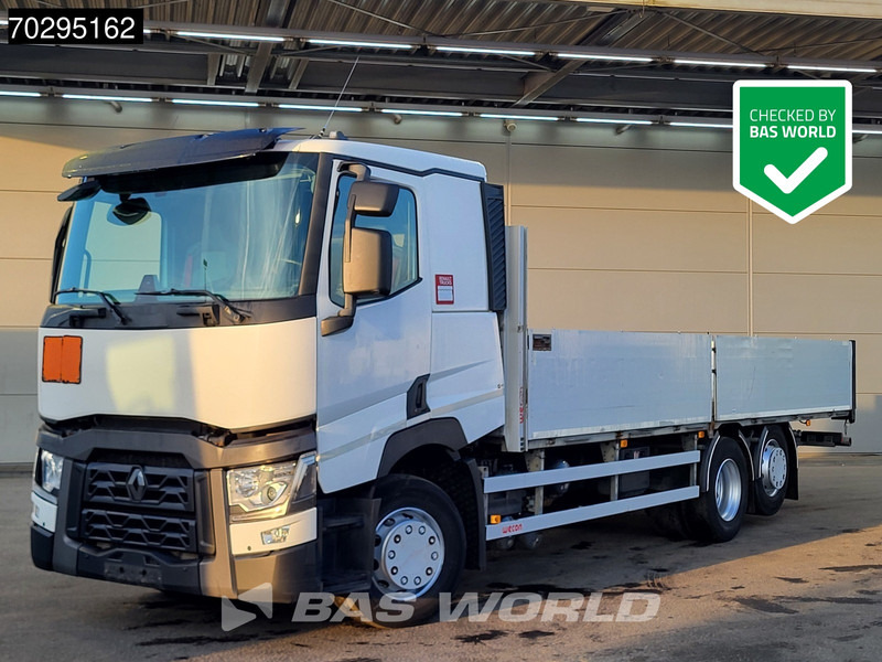 Renault T 440 6X2 750cm open box forklift preparation ADR Automatic Lift-Axle Euro 6 - Dropside/ Flatbed truck: picture 1 Renault T 440 6X2 750cm open box forklift preparation ADR Automatic Lift-Axle Euro 6 - Dropside/ Flatbed truck: picture 1