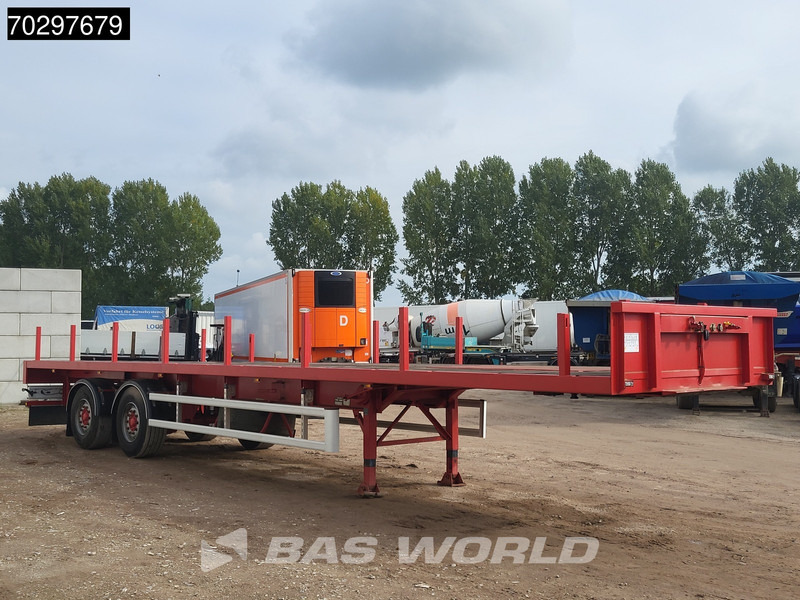 Renders ROC 12.18E Steering Axle - Dropside/ Flatbed semi-trailer: picture 3 Renders ROC 12.18E Steering Axle - Dropside/ Flatbed semi-trailer: picture 3