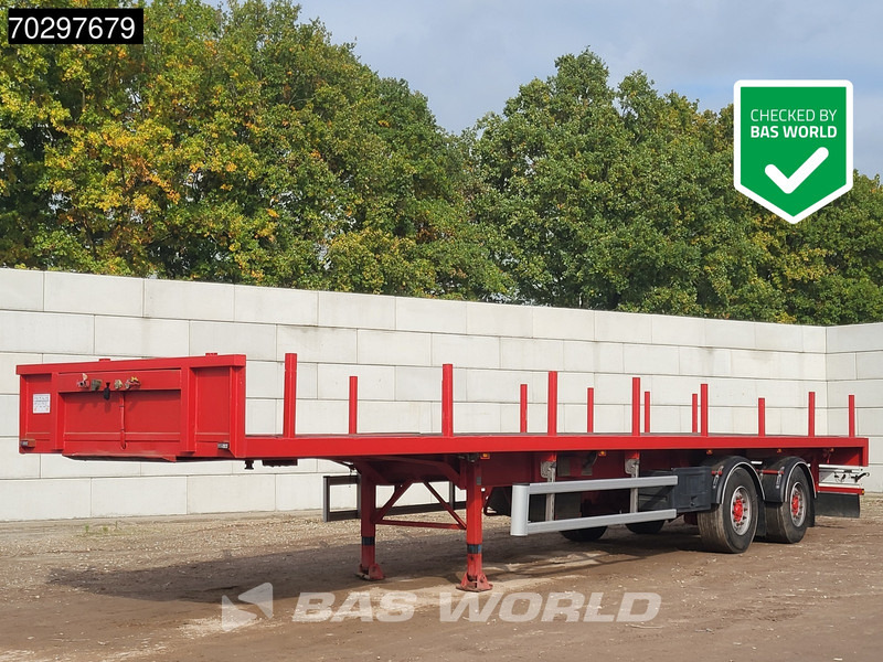 Renders ROC 12.18E Steering Axle - Dropside/ Flatbed semi-trailer: picture 1 Renders ROC 12.18E Steering Axle - Dropside/ Flatbed semi-trailer: picture 1