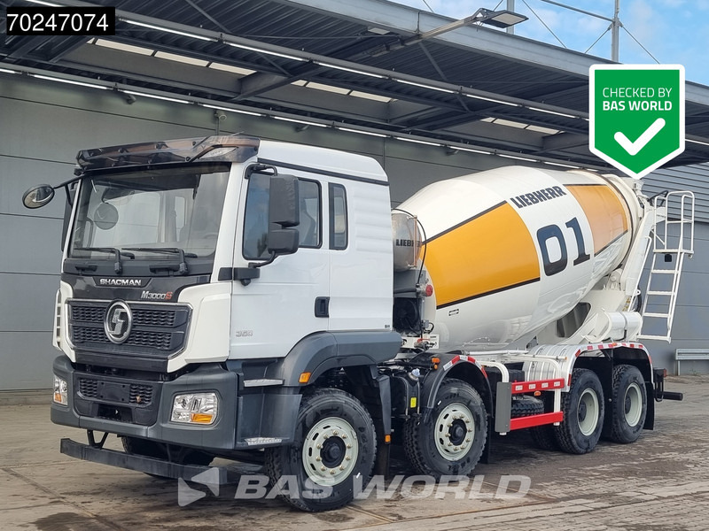SHACMAN M3000 S 8X4 NEW! 8m3 Liebherr Mixer Big-Axle Steelsuspension - Concrete mixer truck: picture 1 SHACMAN M3000 S 8X4 NEW! 8m3 Liebherr Mixer Big-Axle Steelsuspension - Concrete mixer truck: picture 1
