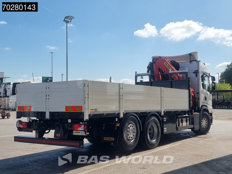 Dropside/ Flatbed truck, Crane truck Scania G410 6X2 Palfinger PK24.001 SLD 5 Kran Crane Retarder Lift+Lenkachse Euro 6: picture 12