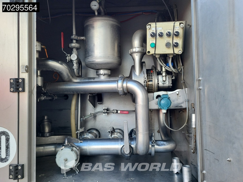 Tank truck for transportation of food Scania P410 P 6X2 16000 Liter Milk Tank Retarder Lift+Steering axle Euro 6: picture 12 Tank truck for transportation of food Scania P410 P 6X2 16000 Liter Milk Tank Retarder Lift+Steering axle Euro 6: picture 12