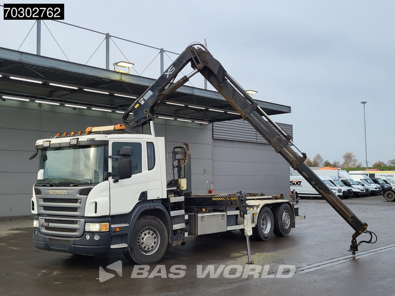 Scania P420 6X2 Hiab 166 ES-3 Hipro Crane Remote VDL 25tons hooklift Euro 5 - Hook lift truck, Crane truck: picture 5 Scania P420 6X2 Hiab 166 ES-3 Hipro Crane Remote VDL 25tons hooklift Euro 5 - Hook lift truck, Crane truck: picture 5