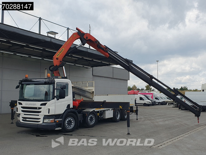 Scania P420 8X4 Palfinger PK 53002-SH Crane Lift+steering Manual Big-Axle Euro 5 - Dropside/ Flatbed truck, Crane truck: picture 5 Scania P420 8X4 Palfinger PK 53002-SH Crane Lift+steering Manual Big-Axle Euro 5 - Dropside/ Flatbed truck, Crane truck: picture 5