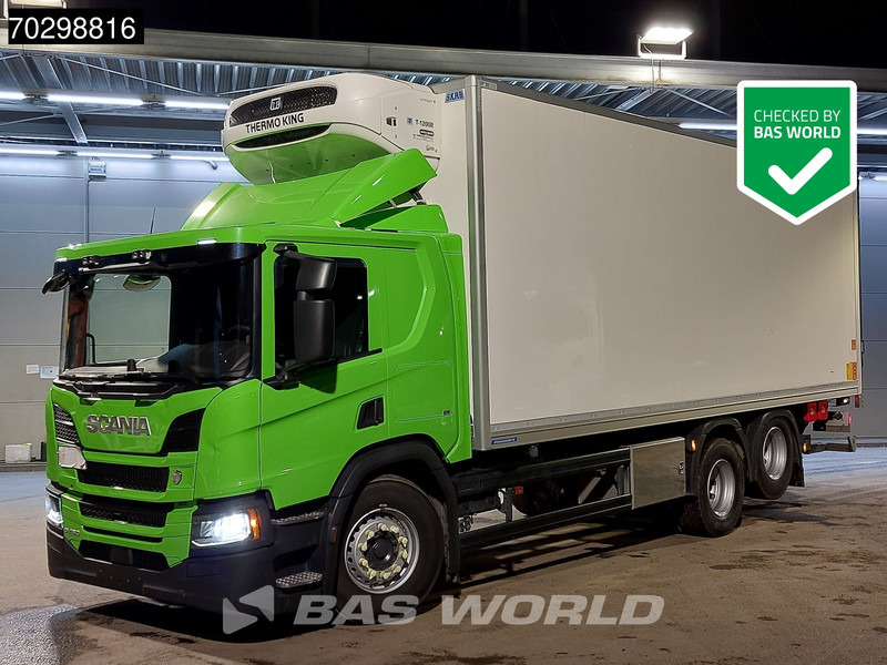 Scania P450 P 6X2 Thermo King T-1200R Spectrum Tailgate Retarder Euro 6 - Refrigerator truck: picture 1 Scania P450 P 6X2 Thermo King T-1200R Spectrum Tailgate Retarder Euro 6 - Refrigerator truck: picture 1