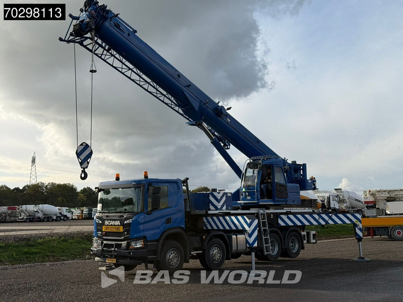 Crane truck Scania P450 P 8X4 Palfinger/SANY SPC500E Telescopic Crane Retarder Navi Automatic Euro 6: picture 10 Crane truck Scania P450 P 8X4 Palfinger/SANY SPC500E Telescopic Crane Retarder Navi Automatic Euro 6: picture 10