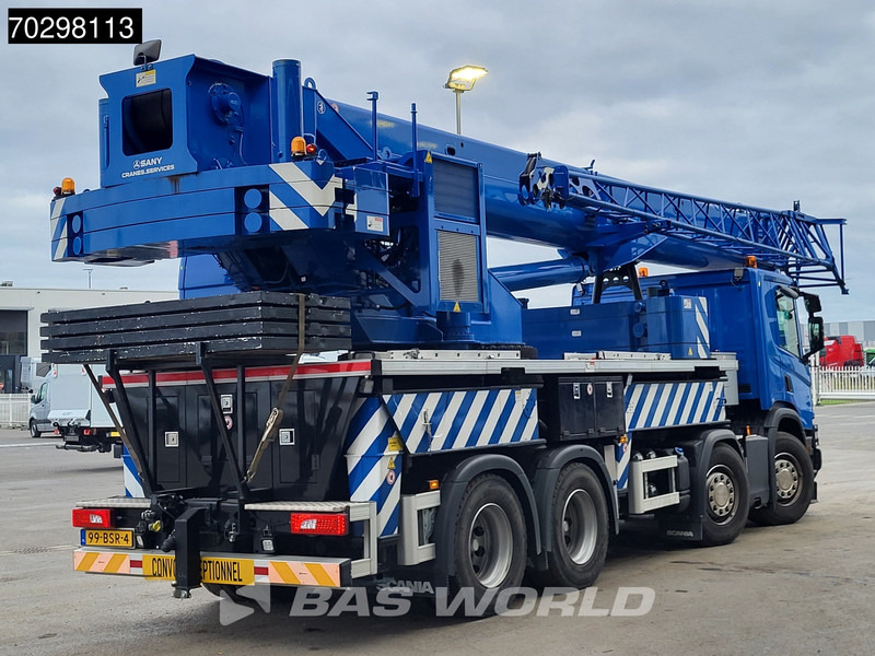 Crane truck Scania P450 P 8X4 Palfinger/SANY SPC500E Telescopic Crane Retarder Navi Automatic Euro 6: picture 14 Crane truck Scania P450 P 8X4 Palfinger/SANY SPC500E Telescopic Crane Retarder Navi Automatic Euro 6: picture 14