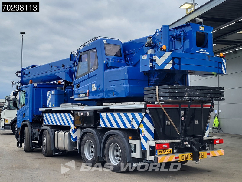 Crane truck Scania P450 P 8X4 Palfinger/SANY SPC500E Telescopic Crane Retarder Navi Automatic Euro 6: picture 12 Crane truck Scania P450 P 8X4 Palfinger/SANY SPC500E Telescopic Crane Retarder Navi Automatic Euro 6: picture 12