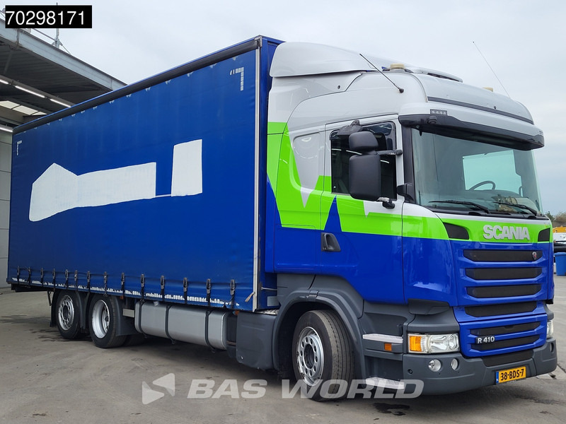 Scania R410 R 6X2 NL-Truck Curtainsider Lift+steering axle Automatic Euro 6 - Curtainsider truck: picture 3 Scania R410 R 6X2 NL-Truck Curtainsider Lift+steering axle Automatic Euro 6 - Curtainsider truck: picture 3