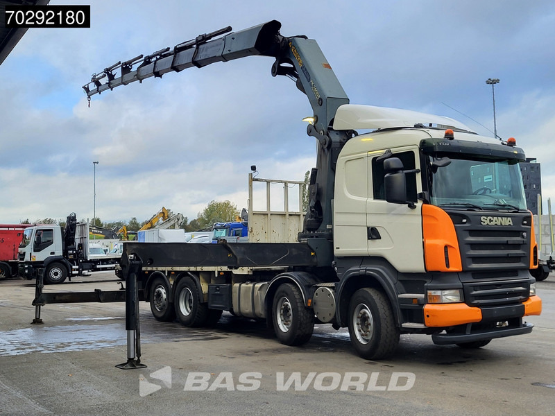 Scania R420 8X2 Palfinger PK74002 Kran Crane Retarder Lift-Steering Axle Euro 4 - Dropside/ Flatbed truck, Crane truck: picture 3 Scania R420 8X2 Palfinger PK74002 Kran Crane Retarder Lift-Steering Axle Euro 4 - Dropside/ Flatbed truck, Crane truck: picture 3