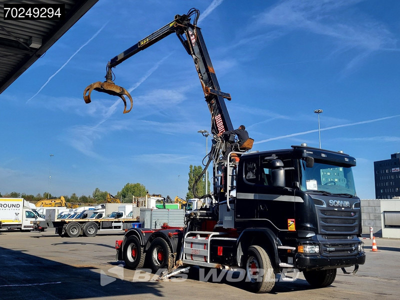 Scania R580 6X4 Holz Kran Diebolt D28 Full-Steel - Timber truck, Crane truck: picture 3 Scania R580 6X4 Holz Kran Diebolt D28 Full-Steel - Timber truck, Crane truck: picture 3