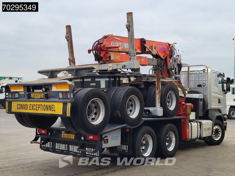 Scania R580 R 6X4 NL-Truck Diebolt D28.81 Kran Crane Holztransport + Dolly Retarder Euro 6 - Timber truck, Crane truck: picture 5 Scania R580 R 6X4 NL-Truck Diebolt D28.81 Kran Crane Holztransport + Dolly Retarder Euro 6 - Timber truck, Crane truck: picture 5