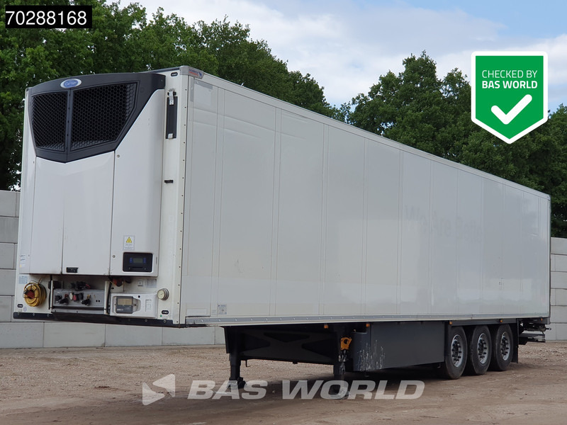 Schmitz Cargobull Carrier 3 axles Doppelverdampfer Tailgate Palettenkasten Blumenbreit LBW ATP-FRC - Refrigerator semi-trailer: picture 1 Schmitz Cargobull Carrier 3 axles Doppelverdampfer Tailgate Palettenkasten Blumenbreit LBW ATP-FRC - Refrigerator semi-trailer: picture 1