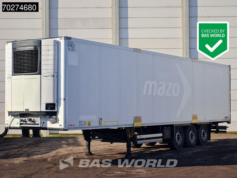 Schmitz Cargobull Carrier Vector 1550 3 axles ATP Valid - Blumenbreit Huckepack - Refrigerator semi-trailer: picture 1 Schmitz Cargobull Carrier Vector 1550 3 axles ATP Valid - Blumenbreit Huckepack - Refrigerator semi-trailer: picture 1
