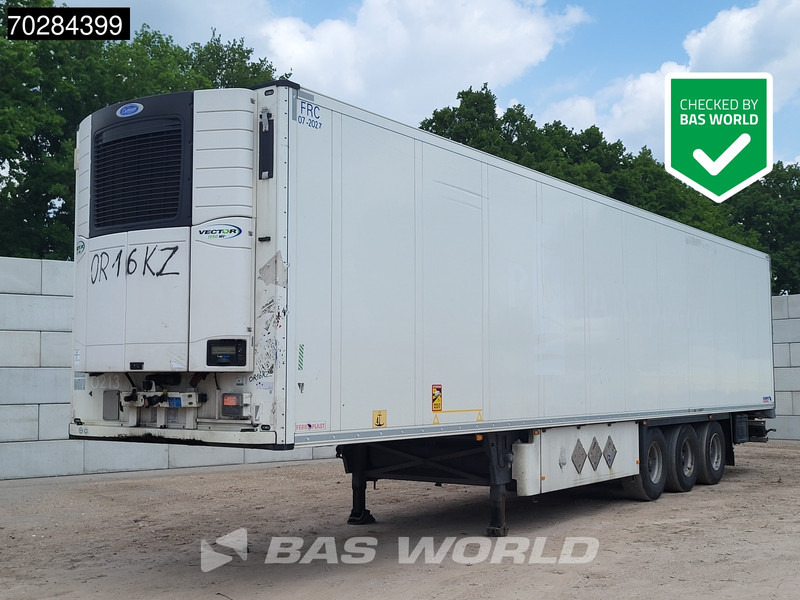 Schmitz Cargobull SCB*S3B 3 axles MOT 9/25 Doppelstock Blumenbreit Schiebewand - Refrigerator semi-trailer: picture 1 Schmitz Cargobull SCB*S3B 3 axles MOT 9/25 Doppelstock Blumenbreit Schiebewand - Refrigerator semi-trailer: picture 1