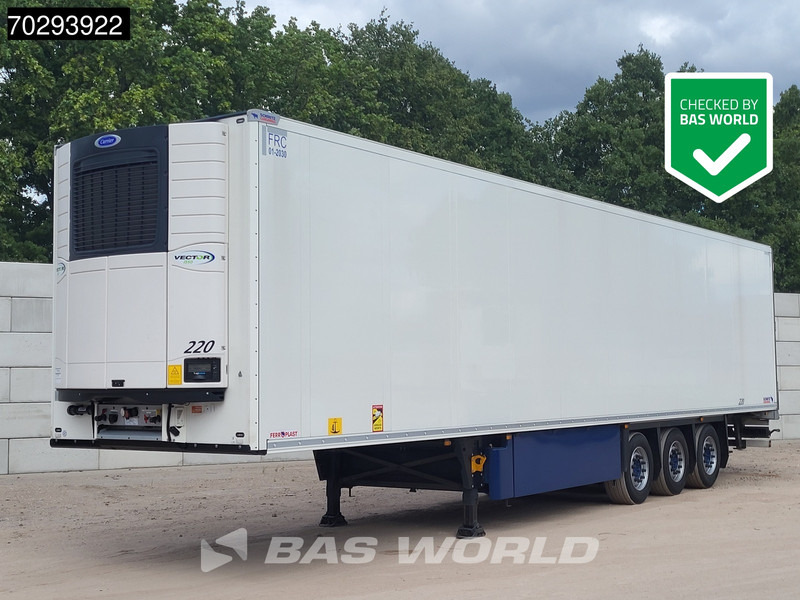Schmitz Cargobull SGF*S3 Low Hours 2xLiftachse Blumenbreit ATP-FRC - Refrigerator semi-trailer: picture 1 Schmitz Cargobull SGF*S3 Low Hours 2xLiftachse Blumenbreit ATP-FRC - Refrigerator semi-trailer: picture 1