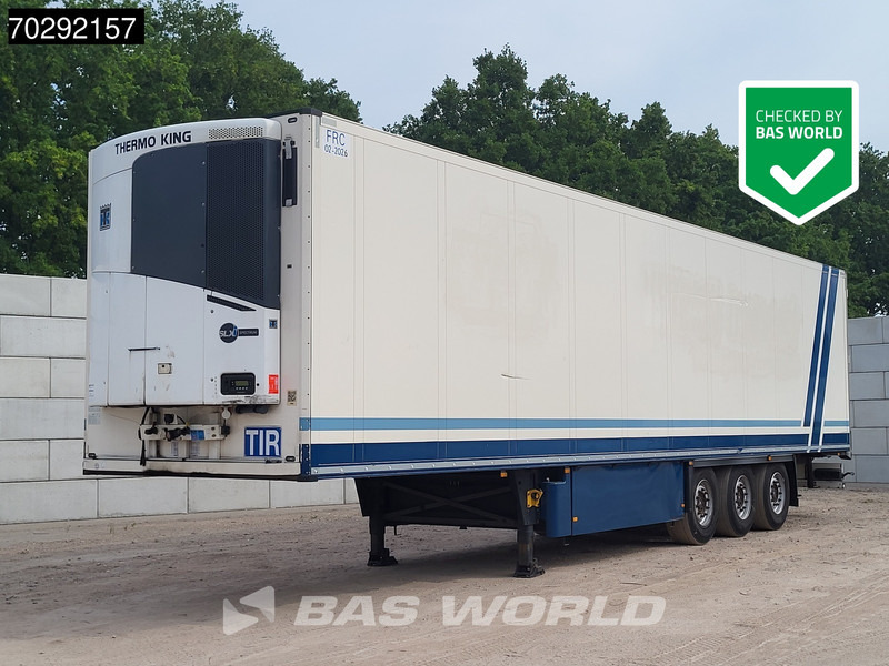 Schmitz Cargobull Thermo King SLXi Spectrum 3 axles TUV 05/26 FRC 02/26 Blumenbreit Doppelstock Liftachse - Refrigerator semi-trailer: picture 1 Schmitz Cargobull Thermo King SLXi Spectrum 3 axles TUV 05/26 FRC 02/26 Blumenbreit Doppelstock Liftachse - Refrigerator semi-trailer: picture 1