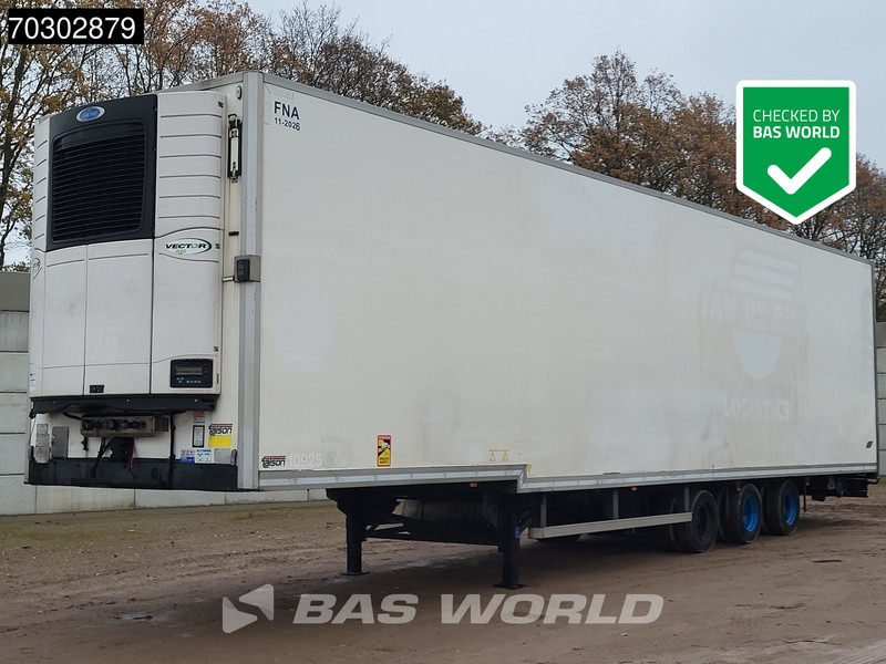 Talson Carrier Vector 1550 3 axles NL-Trailer Mega Aircargo Rollenbett Liftachse Blumenbreit - Refrigerator semi-trailer: picture 1 Talson Carrier Vector 1550 3 axles NL-Trailer Mega Aircargo Rollenbett Liftachse Blumenbreit - Refrigerator semi-trailer: picture 1