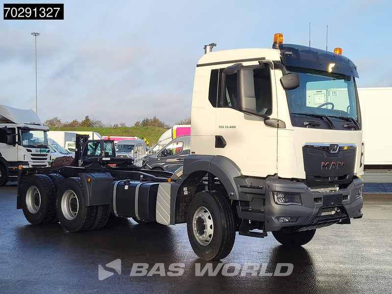 Tractor unit MAN TGS 33.400 6X4 NEW! Full-Steel Big-Axle Drumbrakes LED Euro 2: picture 14