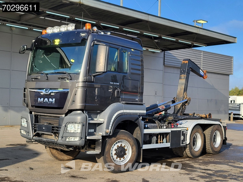 Tractor unit MAN TGS 33.510 TGS 6X6 Tractorhead + hooklift 20t AJK 5th wheel Wechselsystem Retarder Automatic: picture 18