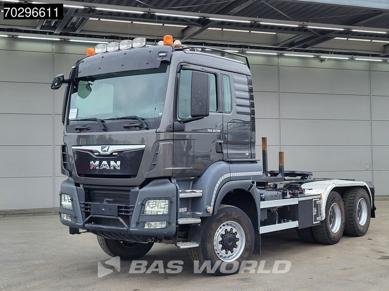 Tractor unit MAN TGS 33.510 TGS 6X6 Tractorhead + hooklift 20t AJK 5th wheel Wechselsystem Retarder Automatic: picture 7