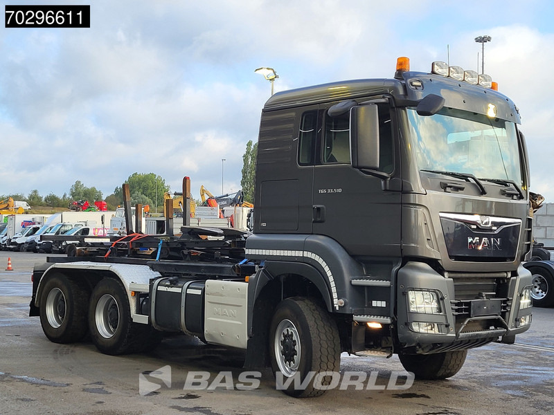 Tractor unit MAN TGS 33.510 TGS 6X6 Tractorhead + hooklift 20t AJK 5th wheel Wechselsystem Retarder Automatic: picture 17