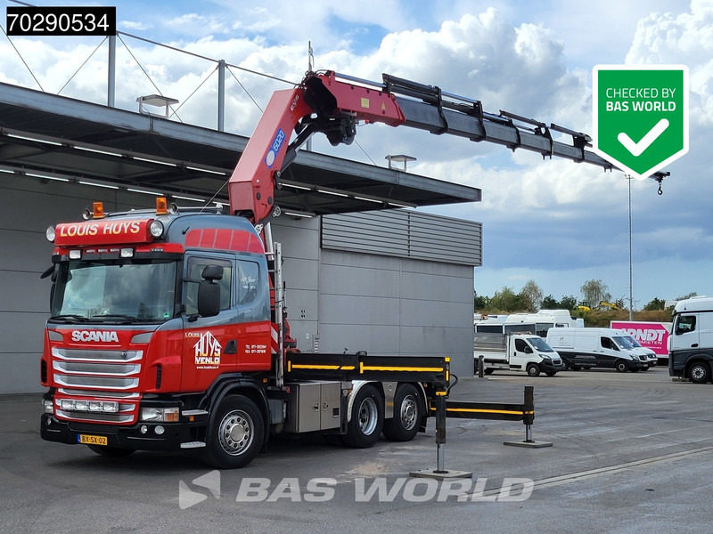 Scania G440 6X2 NL Crane Truck HMF 6020 K8 Kran Winch Retarder Lift-Steering Axle - Tractor unit: picture 1 Scania G440 6X2 NL Crane Truck HMF 6020 K8 Kran Winch Retarder Lift-Steering Axle - Tractor unit: picture 1