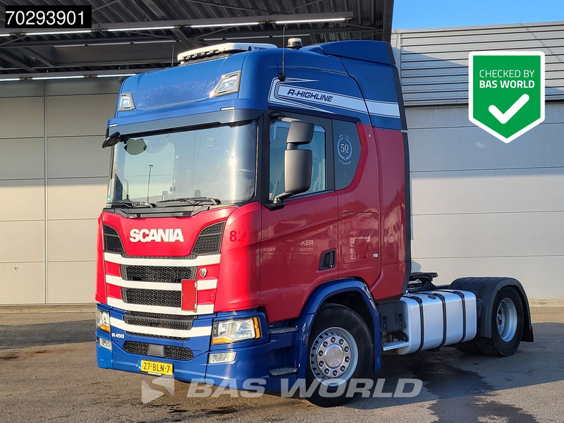 Scania R450 R 4X2 NL-Truck Retarder Standklima ACC Hydraulik Euro 6 - Tractor unit: picture 1 Scania R450 R 4X2 NL-Truck Retarder Standklima ACC Hydraulik Euro 6 - Tractor unit: picture 1
