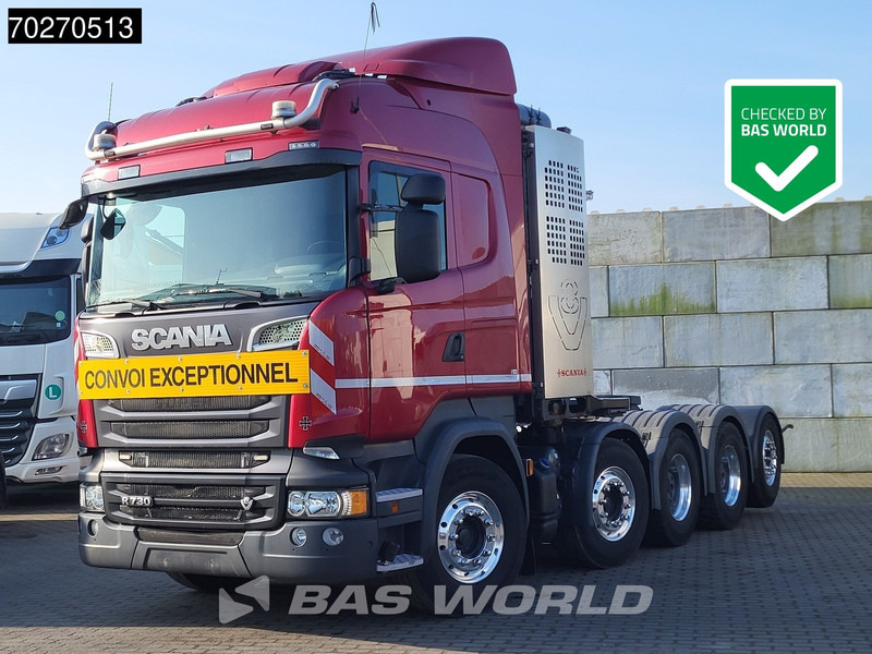 Scania R730 10X4 160T! Retarder 2x Tanks Big-Axle Drumbrakes Full-Air Hydraulik Navi Standklima Alcoa's - Tractor unit: picture 1 Scania R730 10X4 160T! Retarder 2x Tanks Big-Axle Drumbrakes Full-Air Hydraulik Navi Standklima Alcoa's - Tractor unit: picture 1