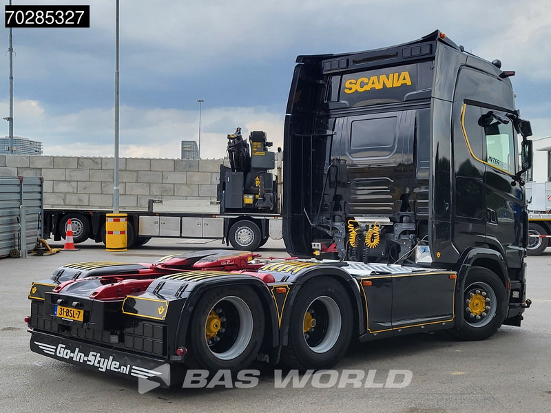 Scania S580 6X2 NL-Truck Retarder Full-Air Hydraulik Standklima ACC Navi LED - Tractor unit: picture 5 Scania S580 6X2 NL-Truck Retarder Full-Air Hydraulik Standklima ACC Navi LED - Tractor unit: picture 5