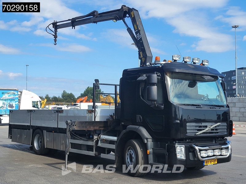 Volvo FE 240 4X2 HMF 760 K2 Kran Crane Remote control Manual Euro 5 - Dropside/ Flatbed truck, Crane truck: picture 3 Volvo FE 240 4X2 HMF 760 K2 Kran Crane Remote control Manual Euro 5 - Dropside/ Flatbed truck, Crane truck: picture 3