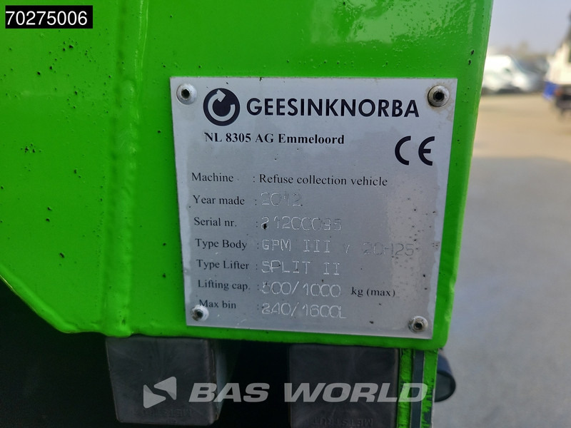 Garbage truck Volvo FE 300 6X2 NL-Truck Geesink GPM III v 20H25 Split II Lenkachse Euro 5: picture 17 Garbage truck Volvo FE 300 6X2 NL-Truck Geesink GPM III v 20H25 Split II Lenkachse Euro 5: picture 17