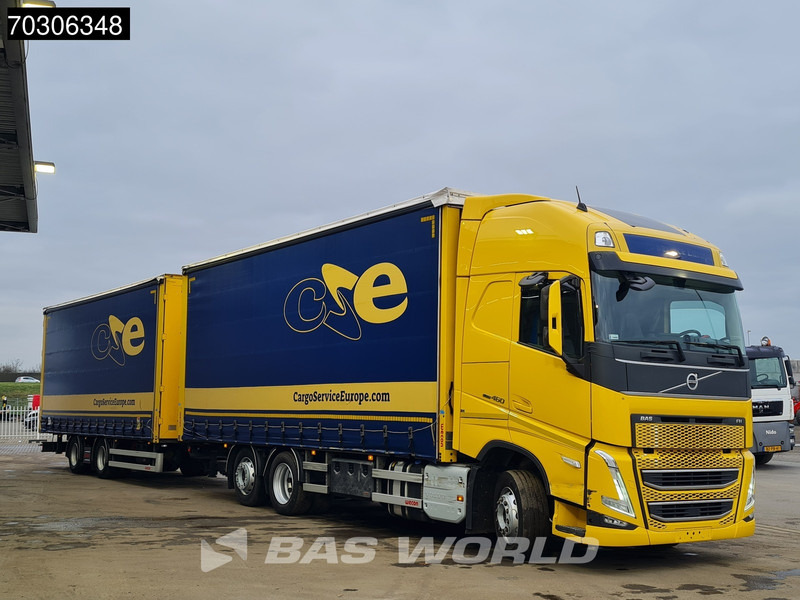 Volvo FH 460 6X2 LNG Engine Curtainside Combi Sliding roof I-Park Cool VEB+ - Curtainsider truck: picture 3 Volvo FH 460 6X2 LNG Engine Curtainside Combi Sliding roof I-Park Cool VEB+ - Curtainsider truck: picture 3