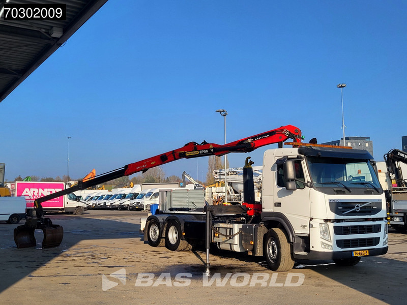 Volvo FM 330 FM 6X2 Palfinger Epsilon Z-Crane VDL Hook Lift+Steering Axle - Hook lift truck, Crane truck: picture 5 Volvo FM 330 FM 6X2 Palfinger Epsilon Z-Crane VDL Hook Lift+Steering Axle - Hook lift truck, Crane truck: picture 5